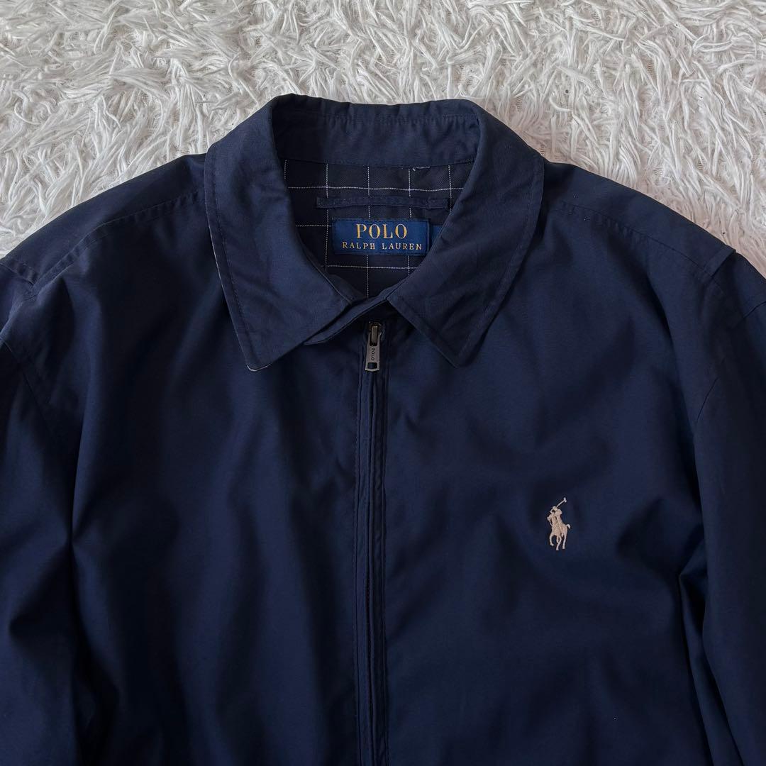 ✨希少色/XL相当✨ポロラルフローレン スイングトップ ペンチェック ポニー刺繍