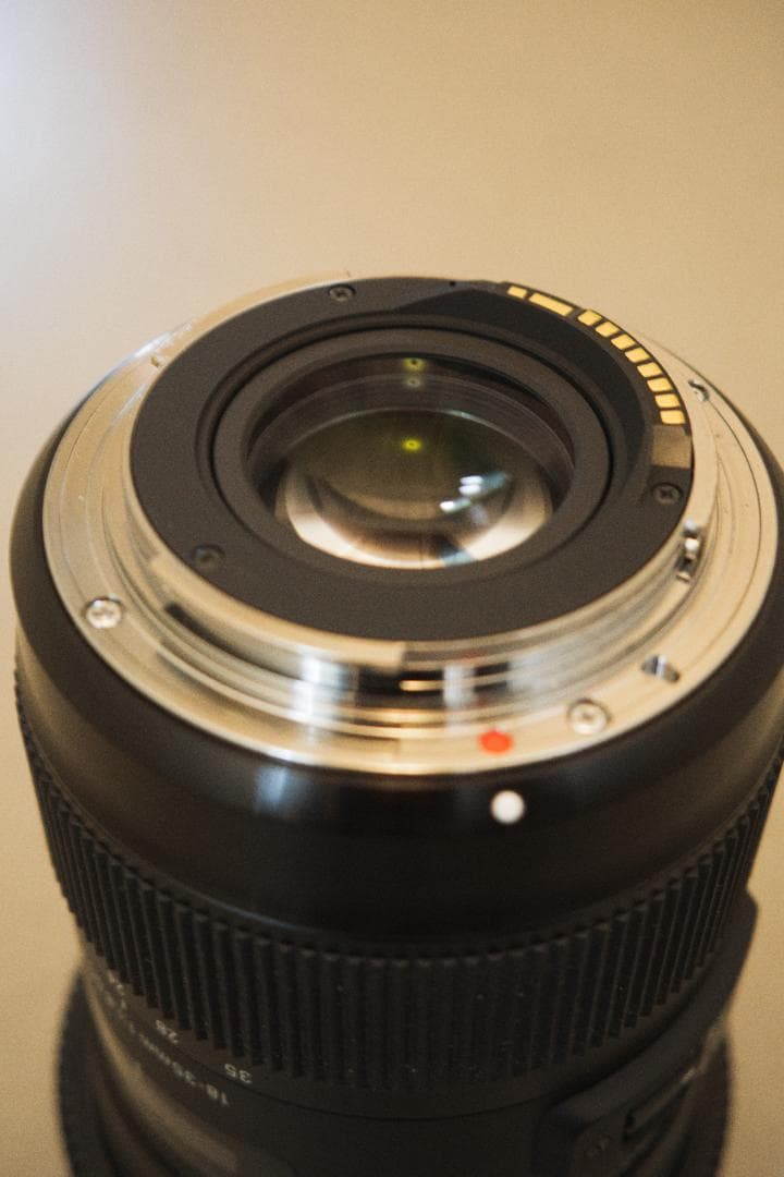 SIGMA ART 18-35mm F1.8 EFマウント フォーカスギア付き