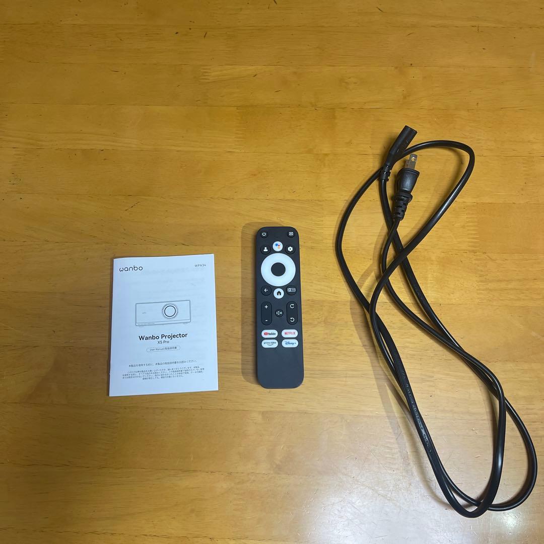 Wanbo X5 Pro プロジェクター 高輝度 フルHD 1100ANSI