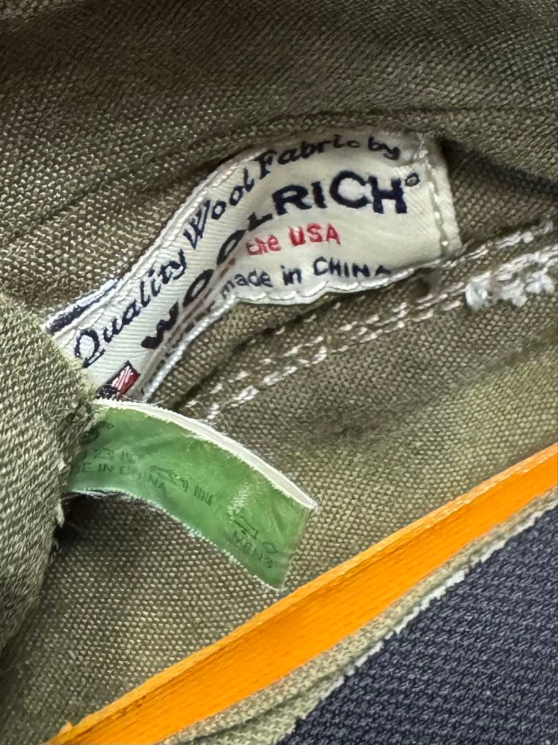 Timberland × woolrich ジップアップイエローブーツ