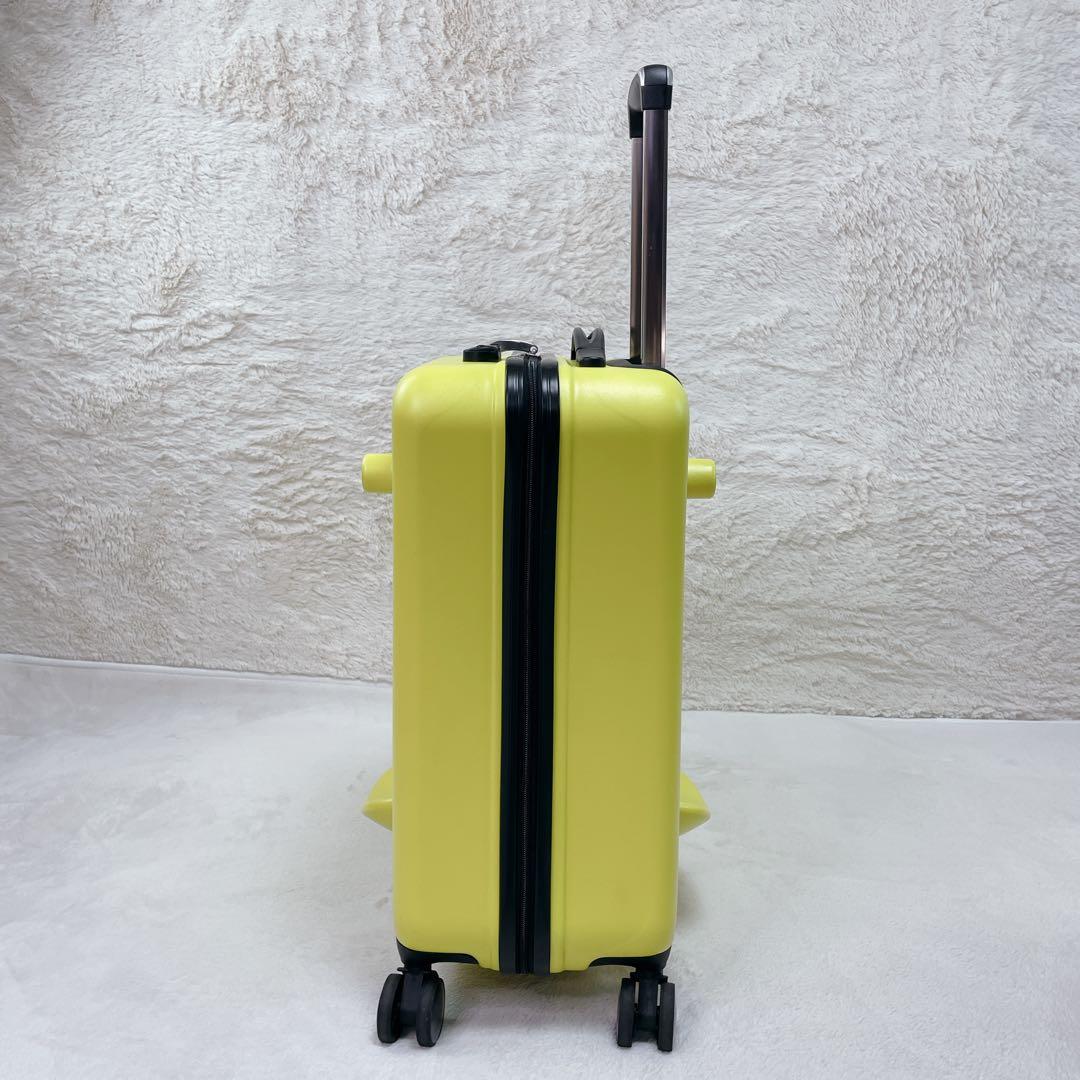 ✨美品✨ NORICCO ノリッコ 子どもが乗れるキャリーケース Mサイズ 黄