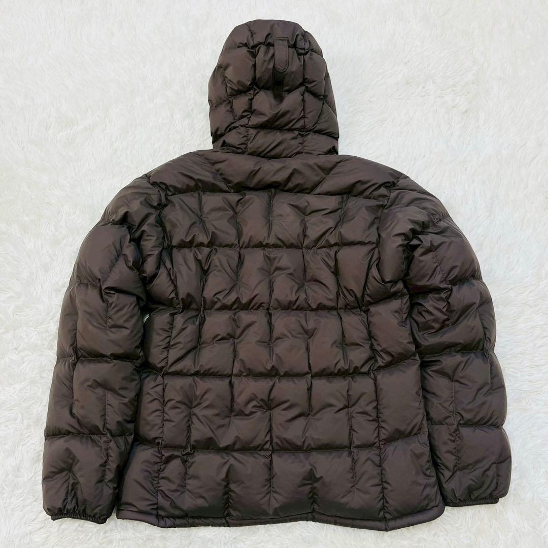 モンベル　ネージュダウン パーカ　XL　ダークブラウン　スタッフバッグなし