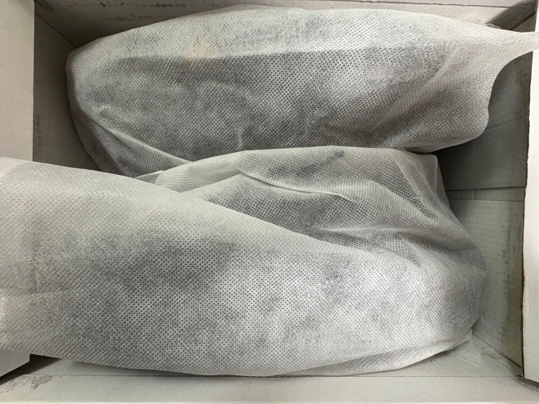 ボリュームVIBRAMソールリアルレザーモカシンスニーカー　42