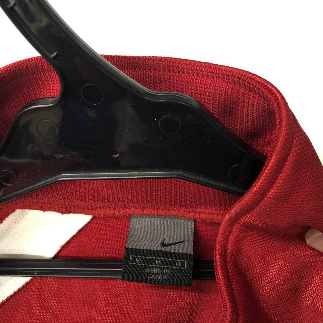 00s 日本製 ナイキ トラックジャケット ジャージ セットアップ レッド