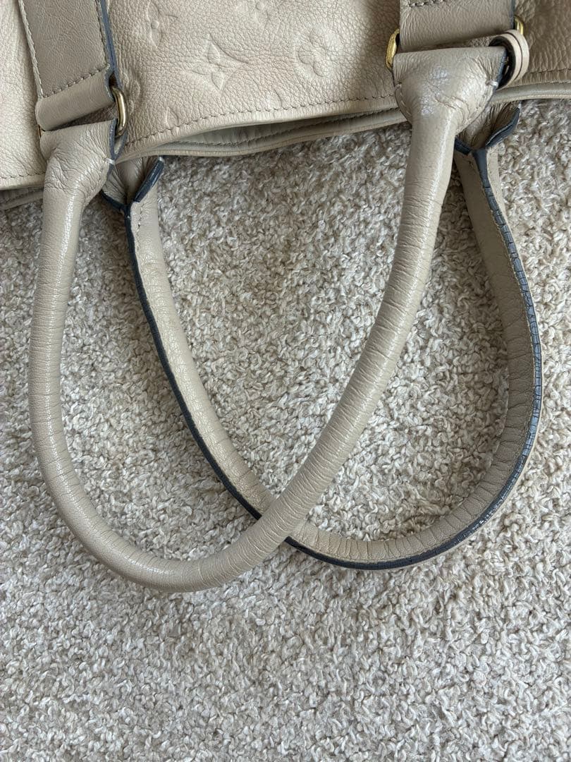 LOUIS VUITTON モノグラムアンプラント　レザーバッグ　オフホワイト♡