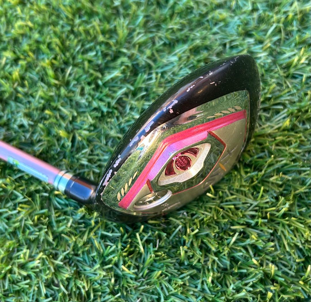 ゼクシオXXIO レディース4W ボルドー　おまけ付5アイアン