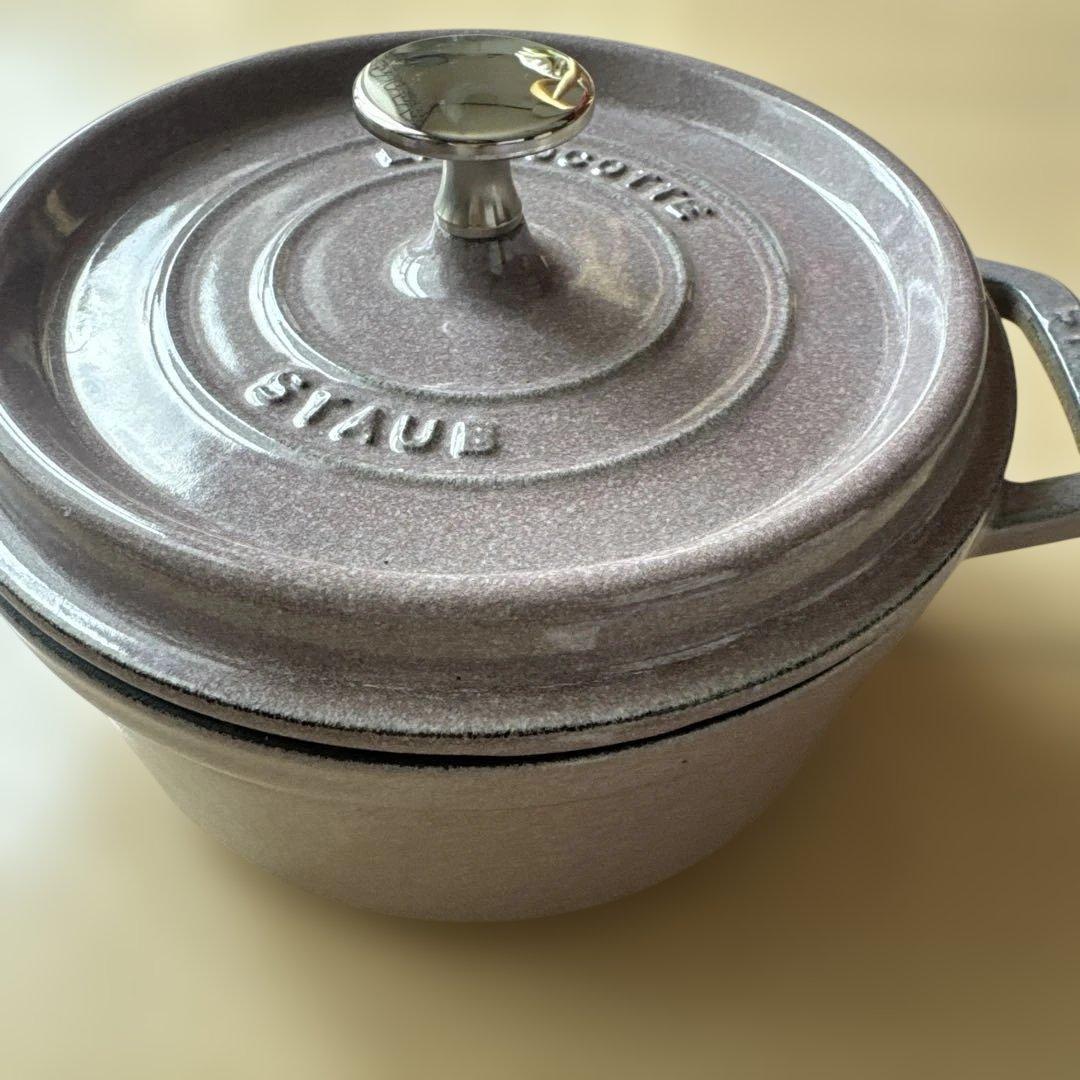 ストウブ(Staub) 「 ピコ ココット ラウンド シフォンローズ 18cm
