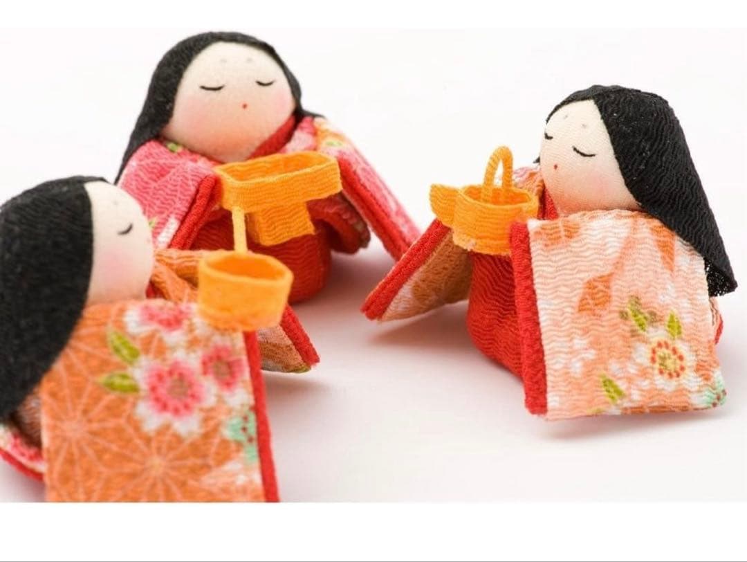 雛人形 ひな祭り 扇面三段わらべ雛１０人揃い