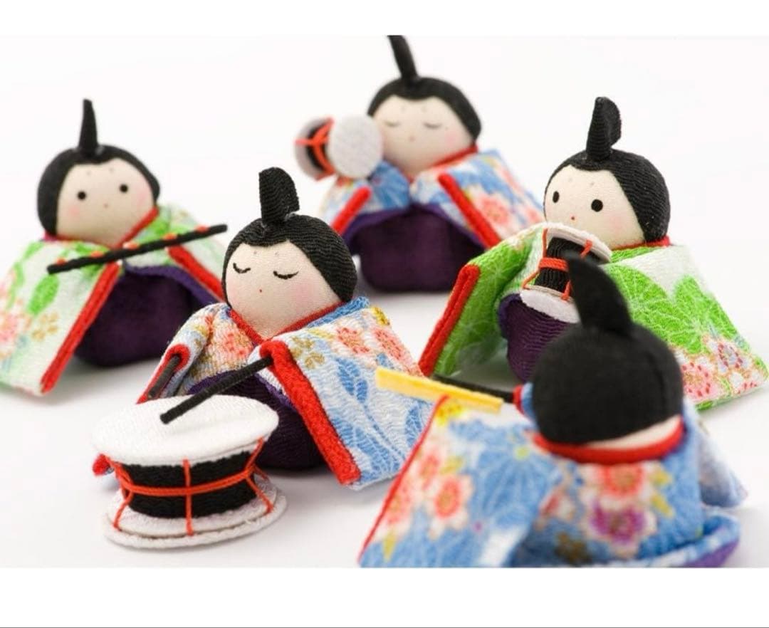 雛人形 ひな祭り 扇面三段わらべ雛１０人揃い