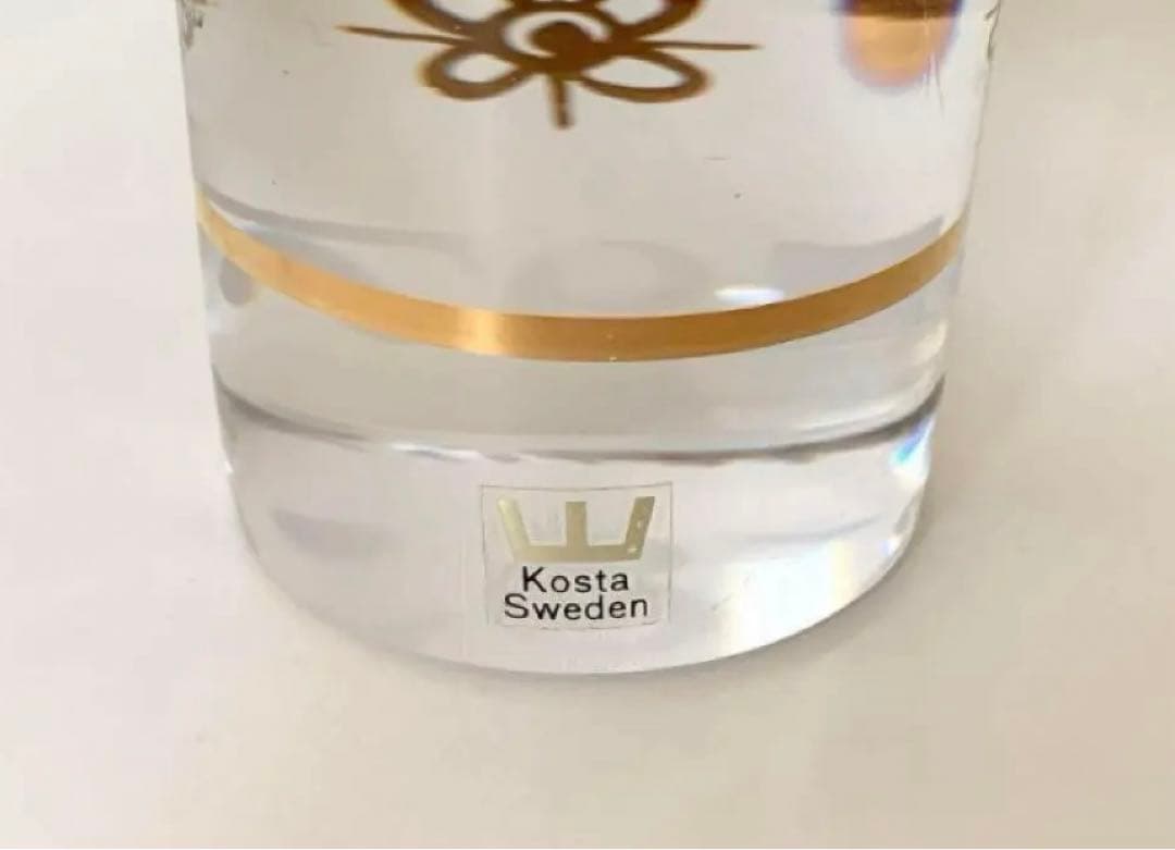 スウェーデン王室御用達 コスタボダ Kosta Bodaガラスオブジェファミリー