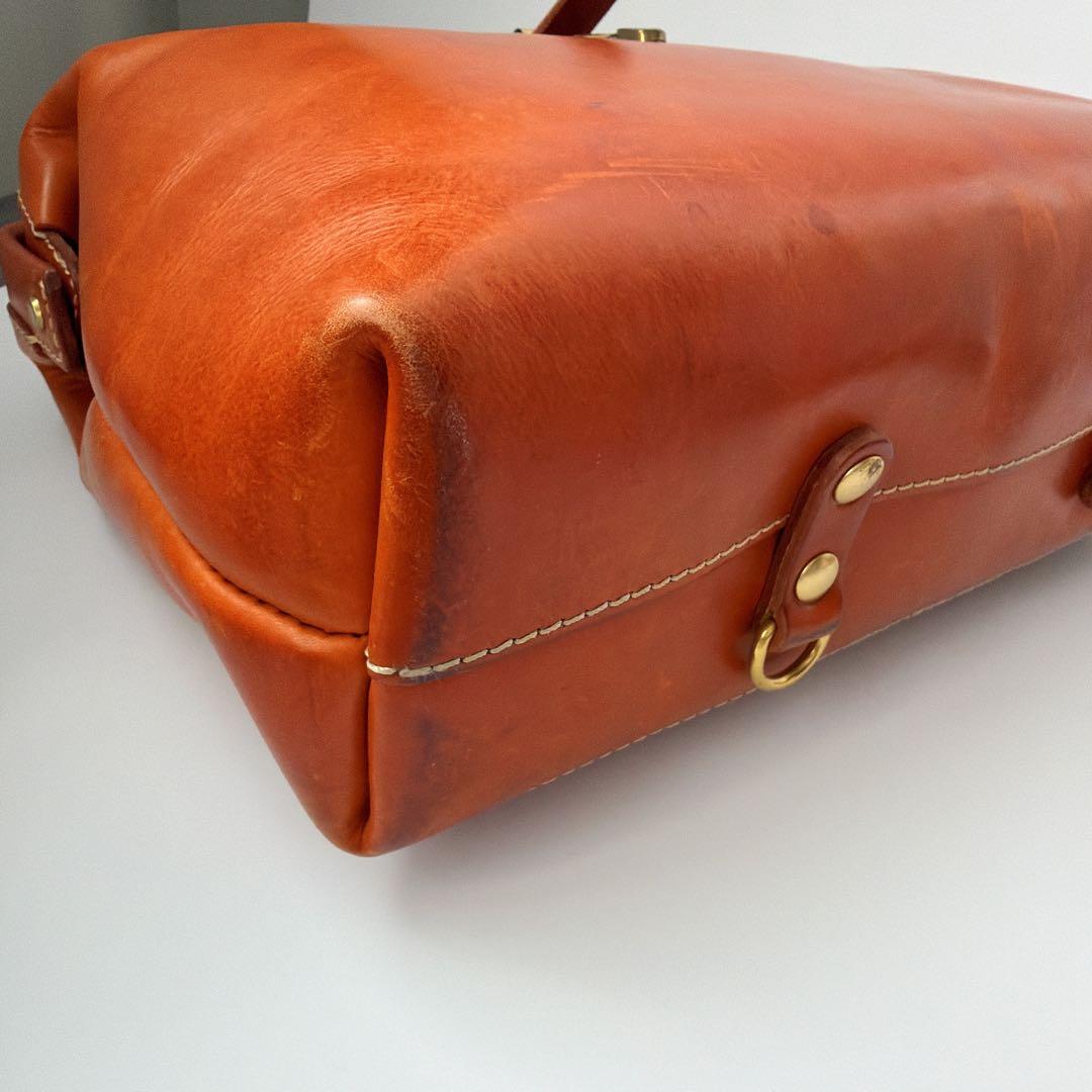 HERZ ソフトダレスバッグ ビジネスバッグ キャメル ブラウン