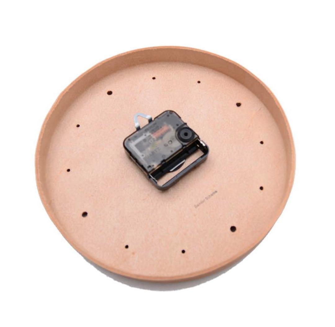 【Hender Scheme／エンダースキーマ】clock 5（レザークロック）