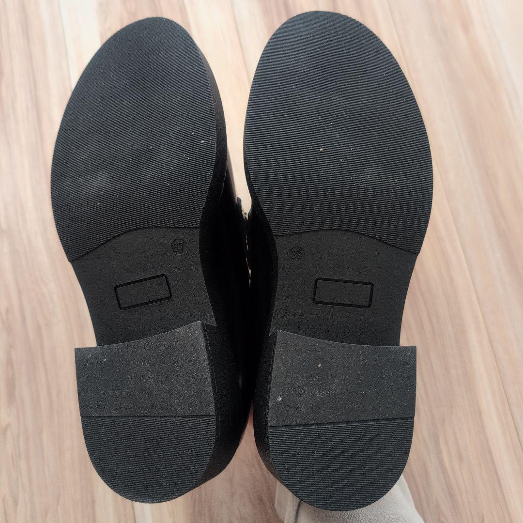 新品FABIO RUSCONIファビオルスコーニ☆37サイズビットローファー革靴