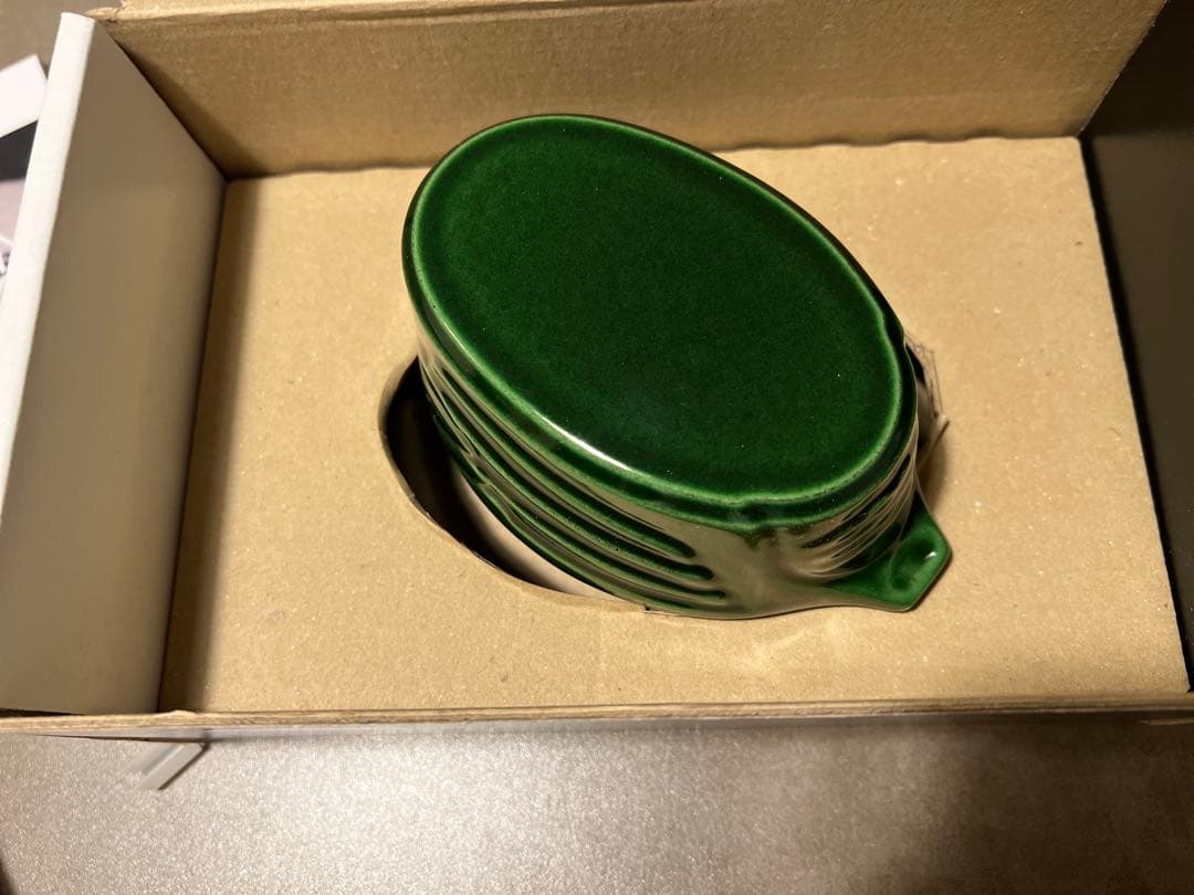 完売品　レア　ストウブ　スモールチキン 11 cm バジルグリーン