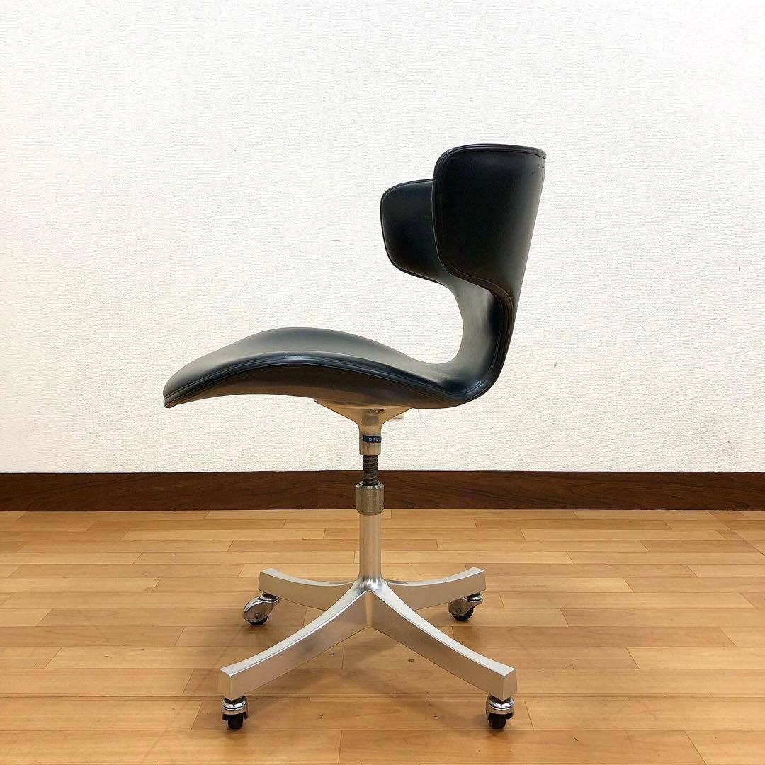 TENDO 天童木工 剣持勇 カブトチェア キャスターベース 兜 椅子 民藝 3