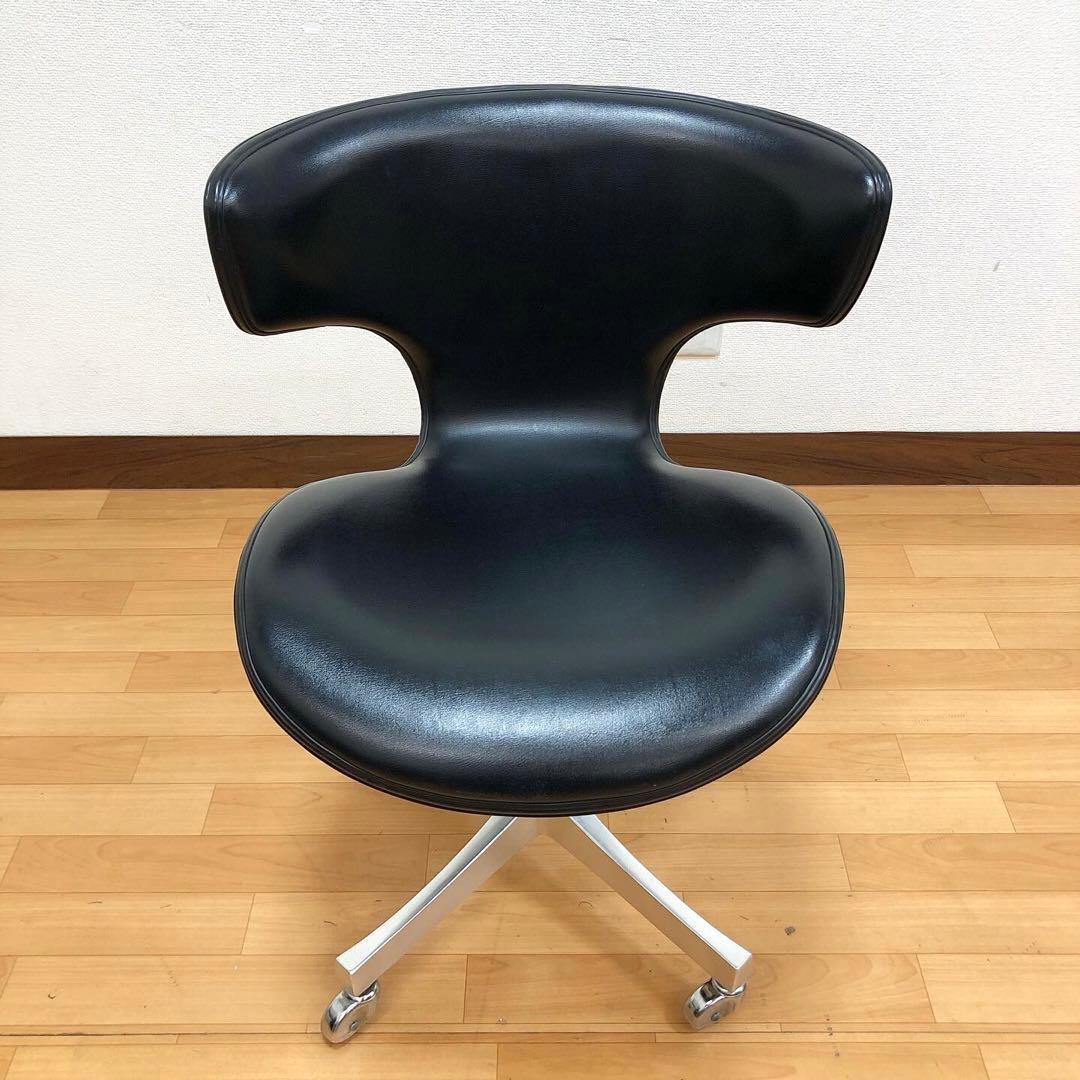 TENDO 天童木工 剣持勇 カブトチェア キャスターベース 兜 椅子 民藝 3