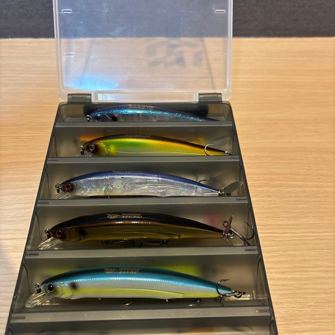 最終値下げ　ハイドアップ、がまかつミノーセット