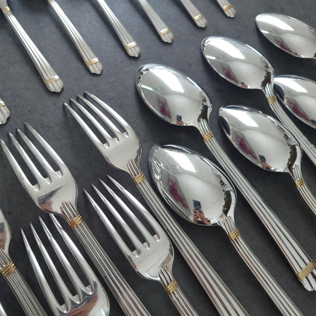 美品 クリストフル アリアゴールドリング 未開封含む 30点 箱付き