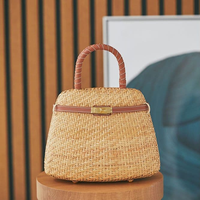 セブンテン SEVEN TEN かごバッグ miho kawahito