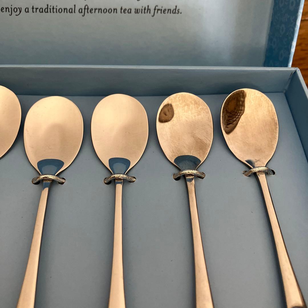 【bigones】レア バーレイ ティースプーン&ペストリーフォーク