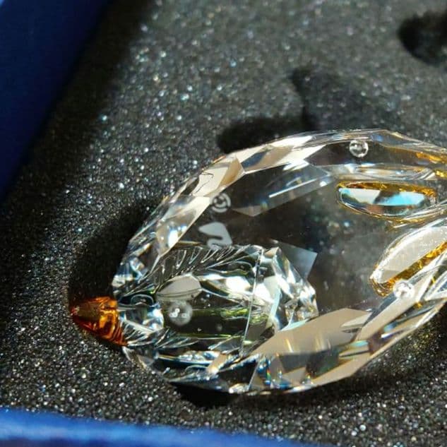 スワロフスキー　置物　鳥