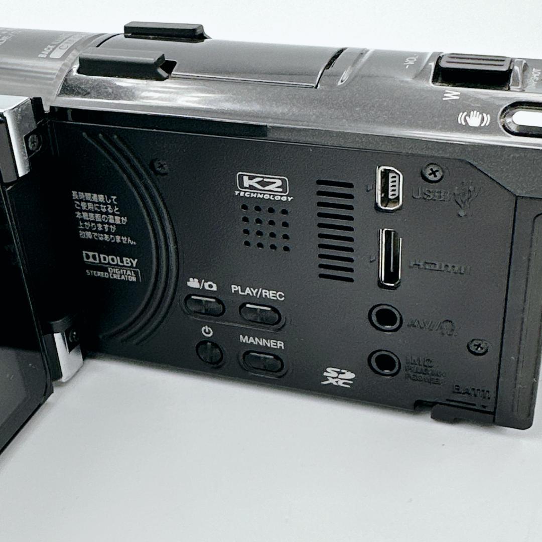 【美品】JVC Everio GZ-G5-B CMOS 10x バッテリー付き