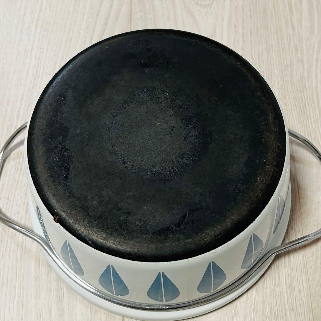 【希少品】北欧ビンテージ キャサリンホルム ホーロー鍋 22cm