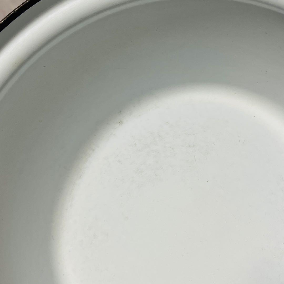 【希少品】北欧ビンテージ キャサリンホルム ホーロー鍋 22cm