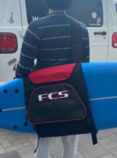 レア物　FCS　ボードキャリーバッグ　サーフボードキャリー　サーフキャリーバッグ
