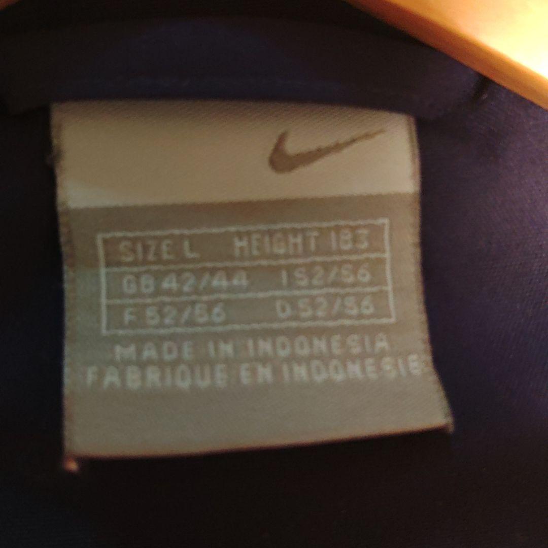 NIKE ネイビー ベスト ロゴ入り2000年レア、中綿