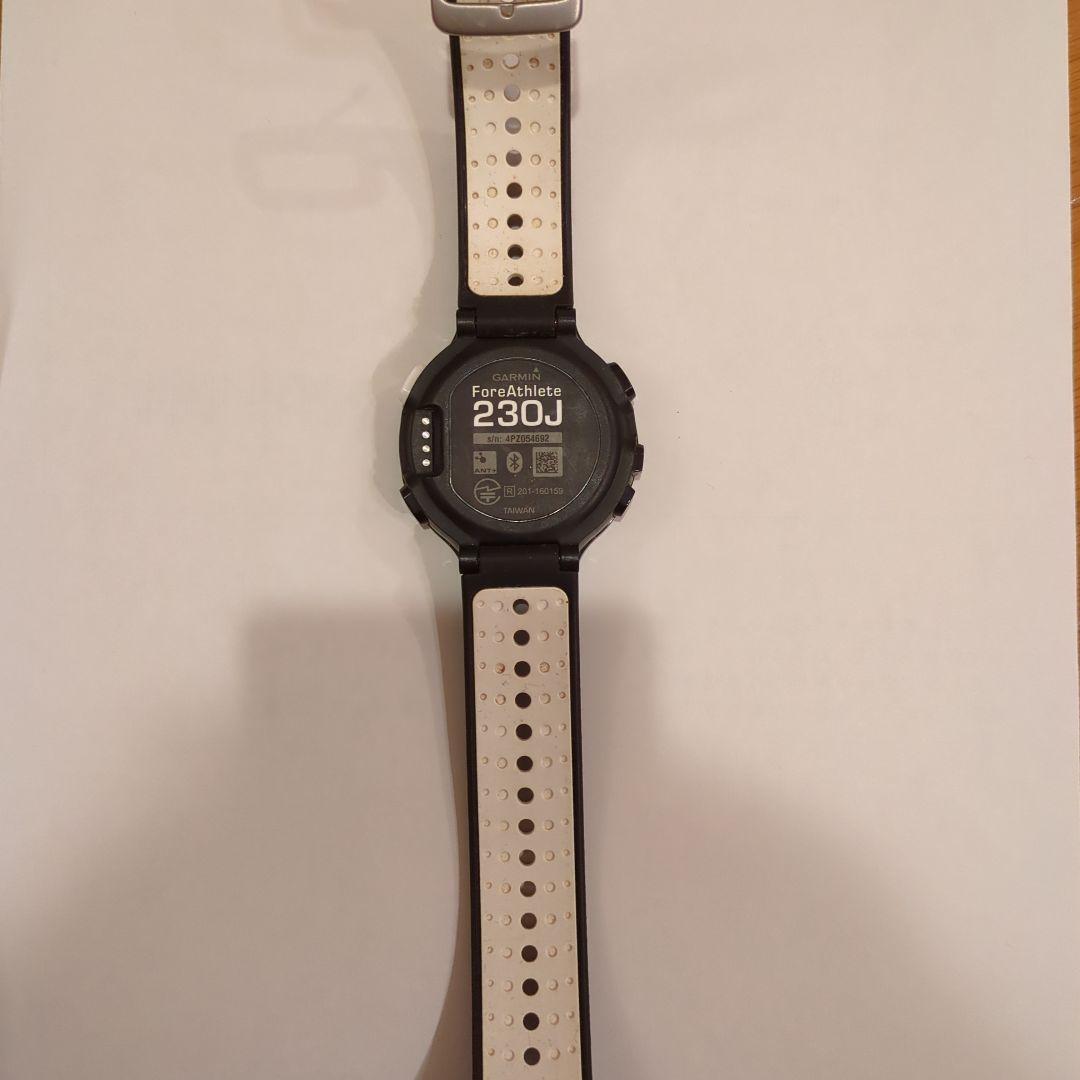 GARMIN ブラック 充電ケーブル付き foreathlete 230J