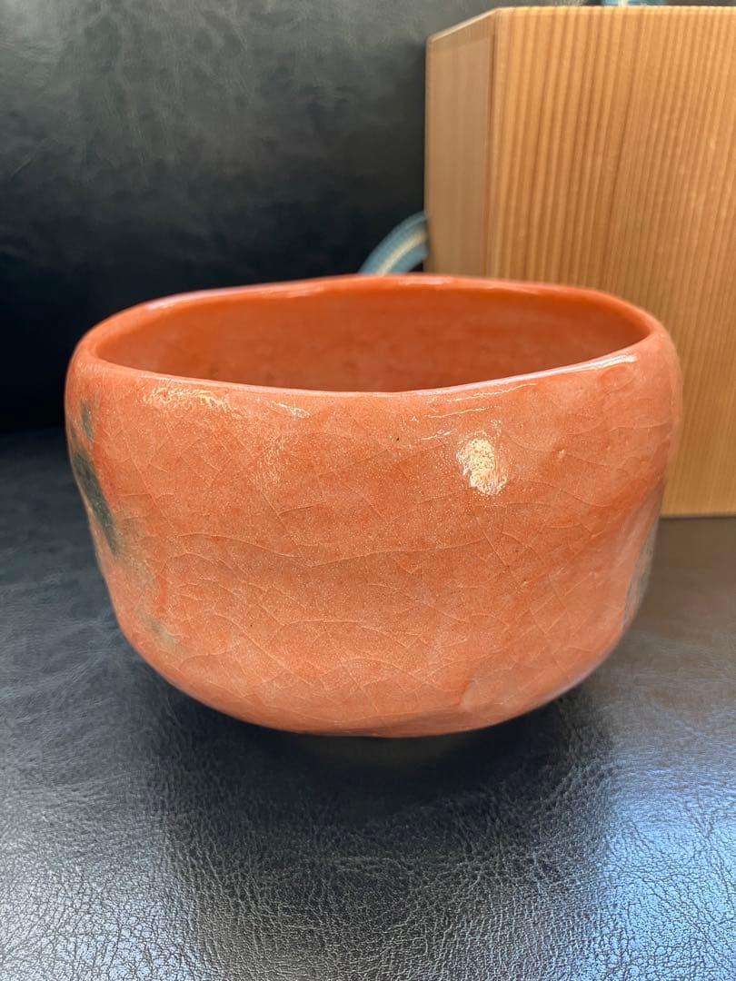 Etsuko_closet様　未使用　八坂焼　茶道具 お茶碗　琵琶之絵　大福茶碗