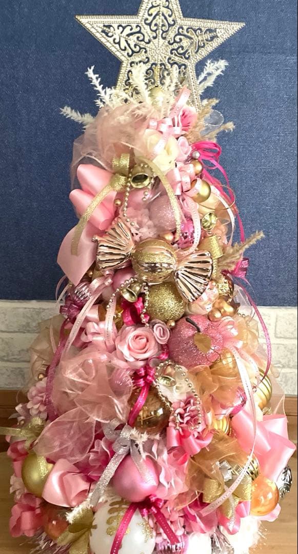 ピンククリスマスツリー！55センチ❣️ミッチー❣️