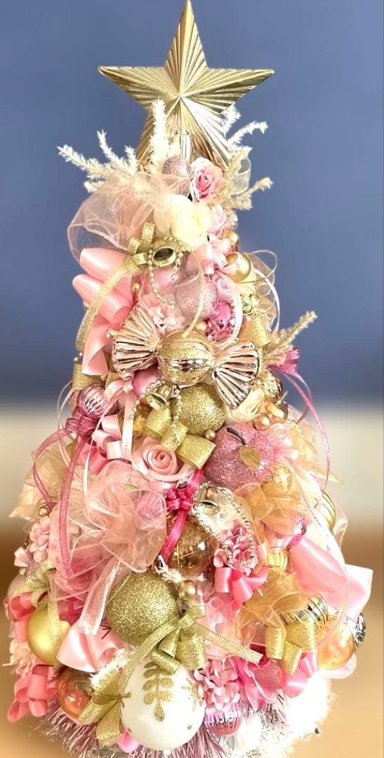 ピンククリスマスツリー！55センチ❣️ミッチー❣️