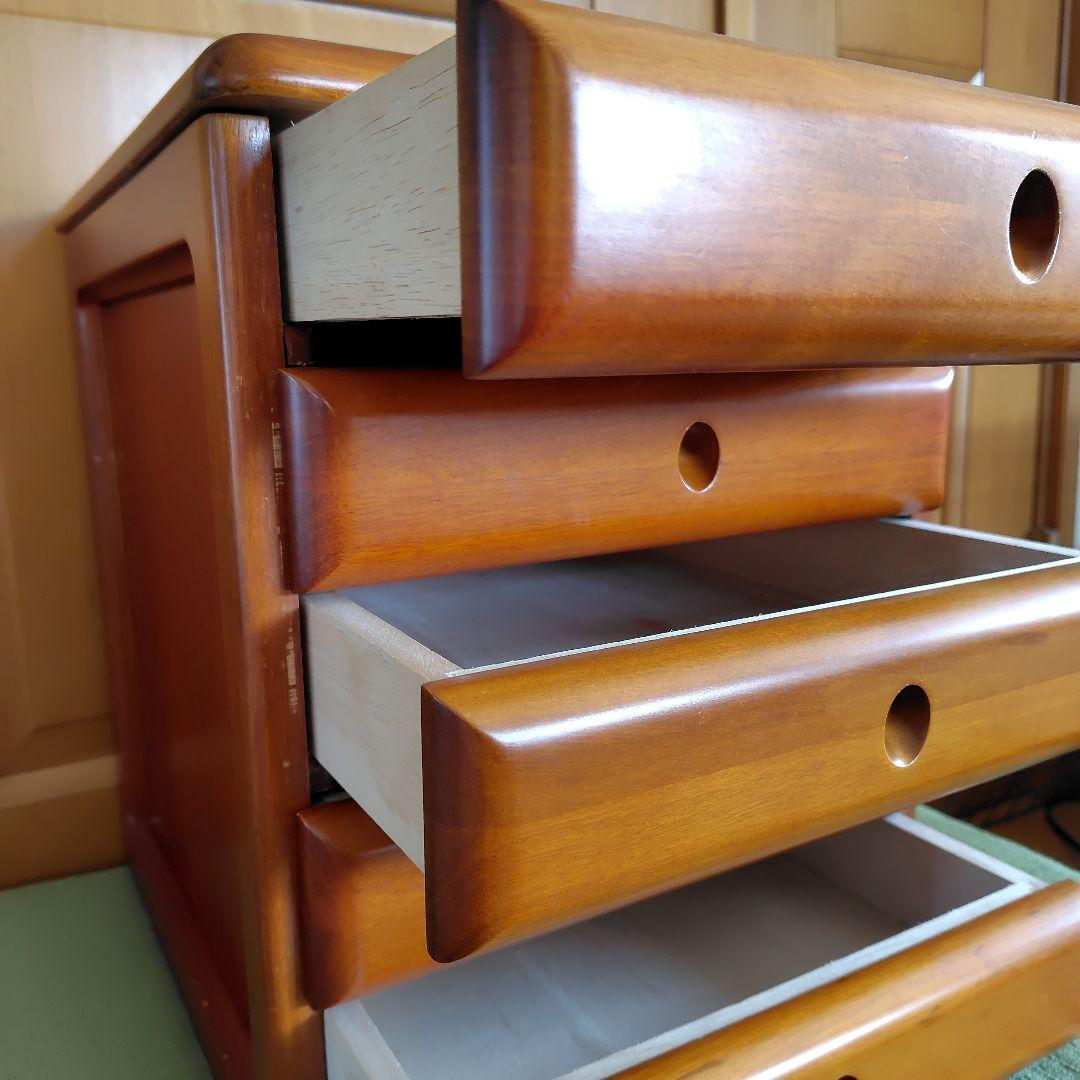 木製　5段　チェスト