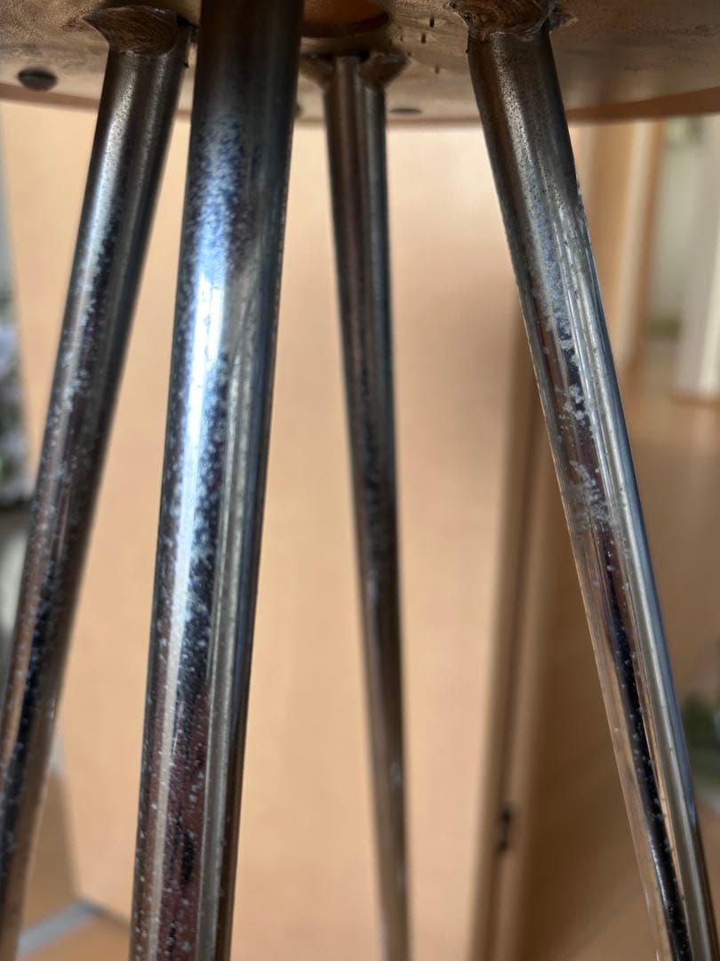 ACTUS スツール 木製座面円形1客