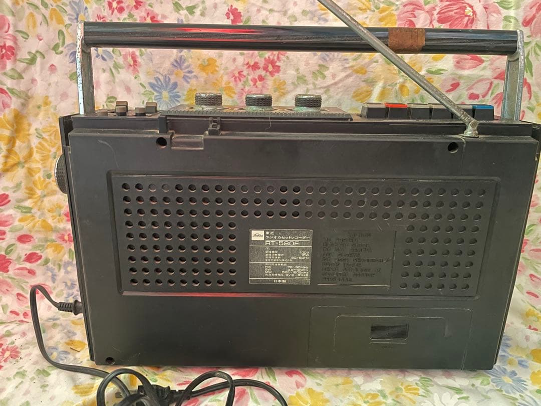 ラジオカセットレコーダー RT-580F 東芝 ACTAS-580 昭和レトロ