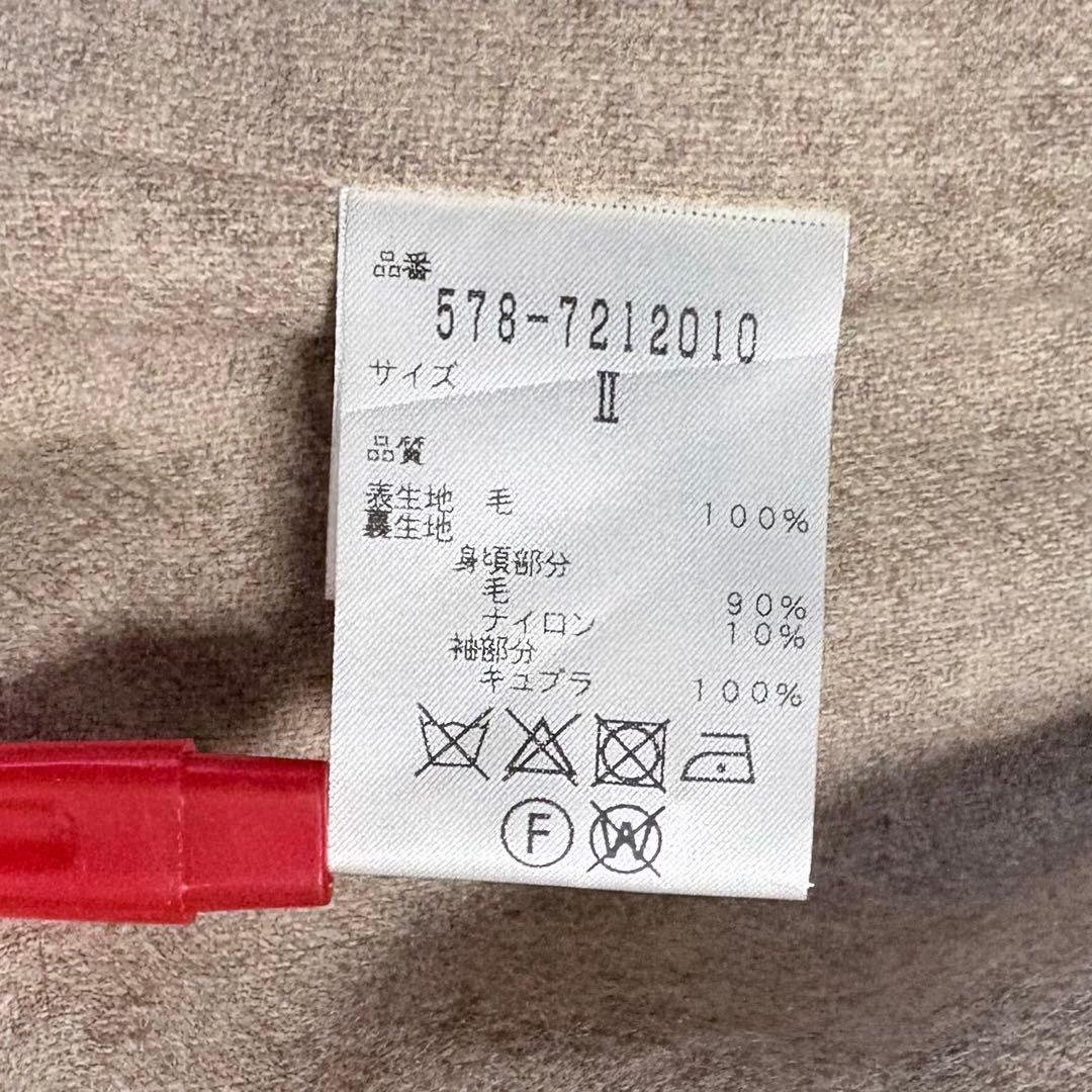 MARGARET HOWELL ウールジャケット シングル ブラック Ⅱ M