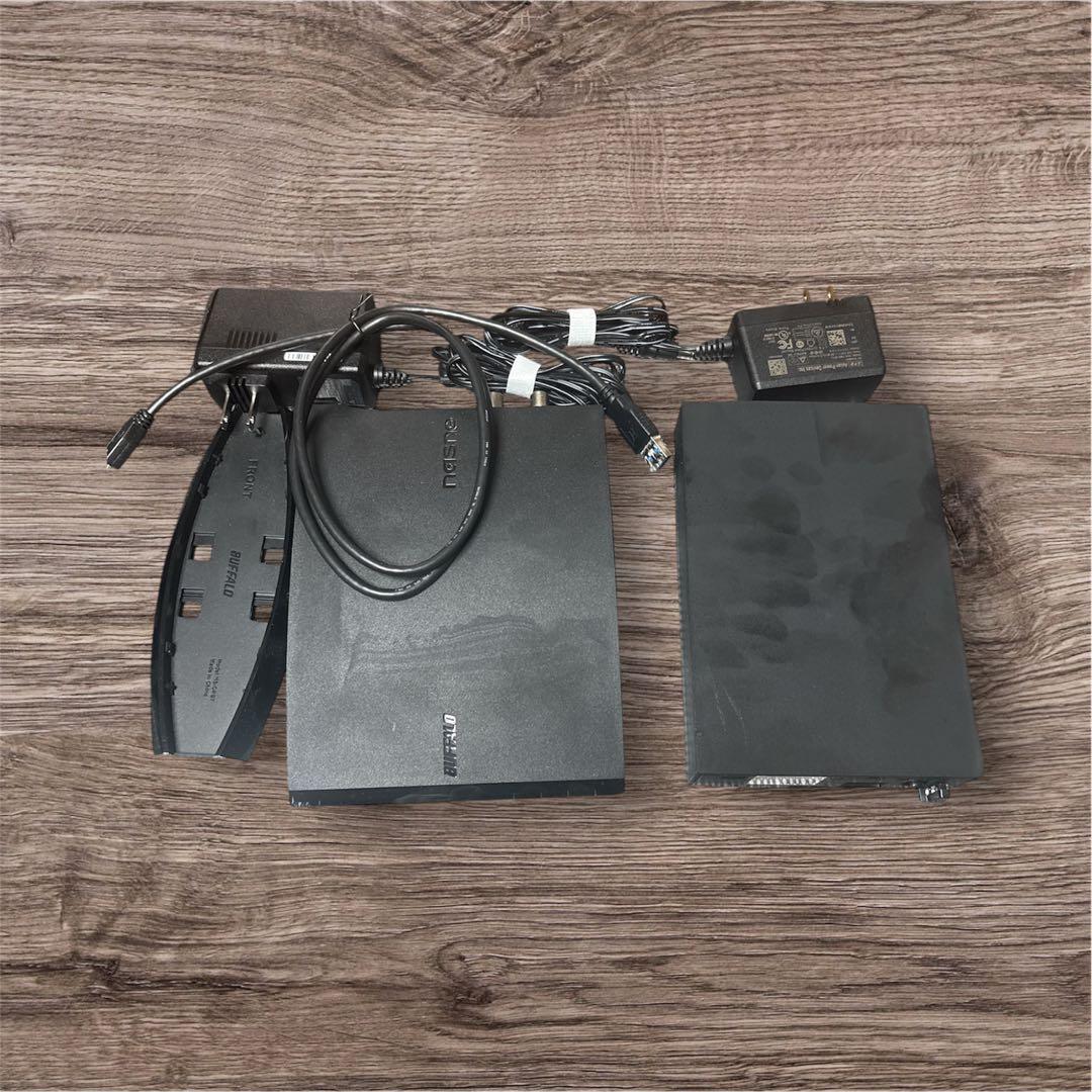 BUFFALO nasne 2TB + 外付けHDD 6TB