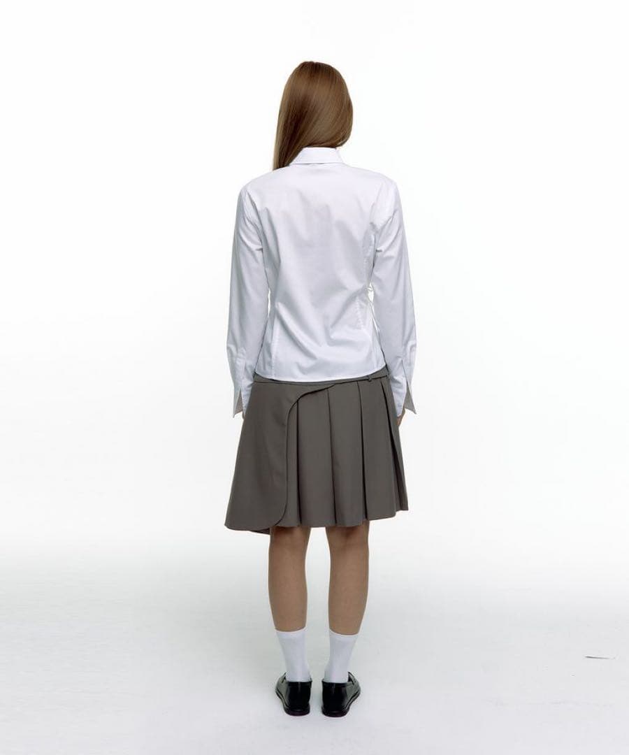 新品　kashiko Pintuck Preppy Shirt Tie Set