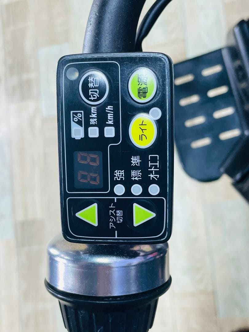 ヤマハPASバビー12AH！マカロンラテ⭐️子供乗せ電動アシスト自転車Y2230