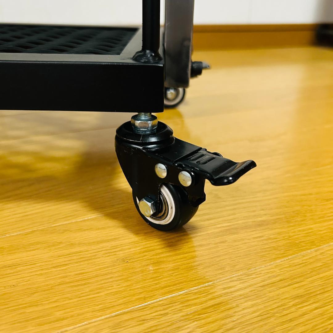 一点物　男前　インダストリアル　アイアンバーワゴン　ウィスキーラック　重厚溶接