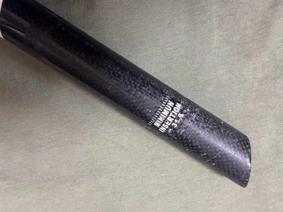 DEDA SUPER ZERO シートポスト31.6mm、長さ350mm