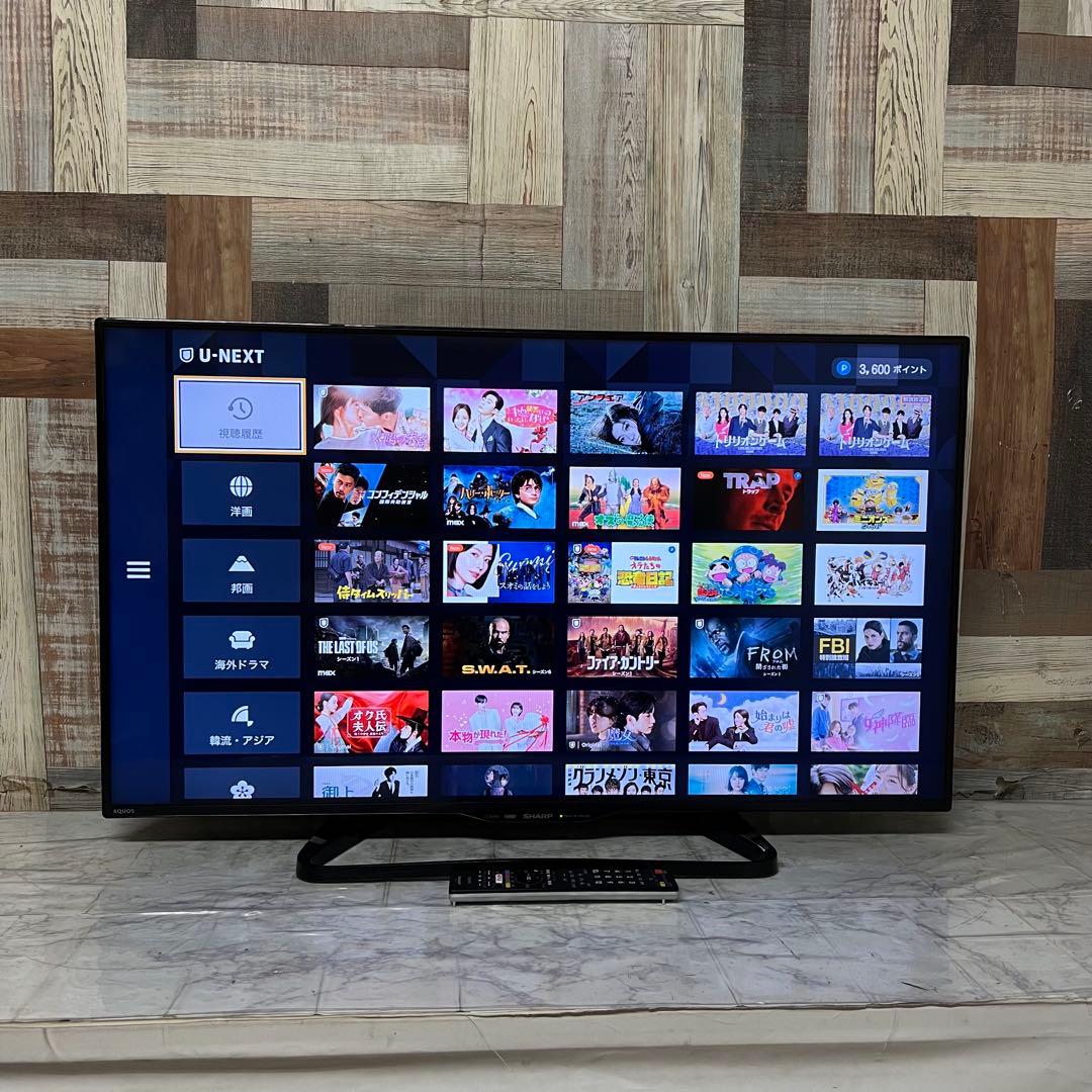 全国送料込❣️SHARP40型液晶テレビYouTube.Netflix視聴可能