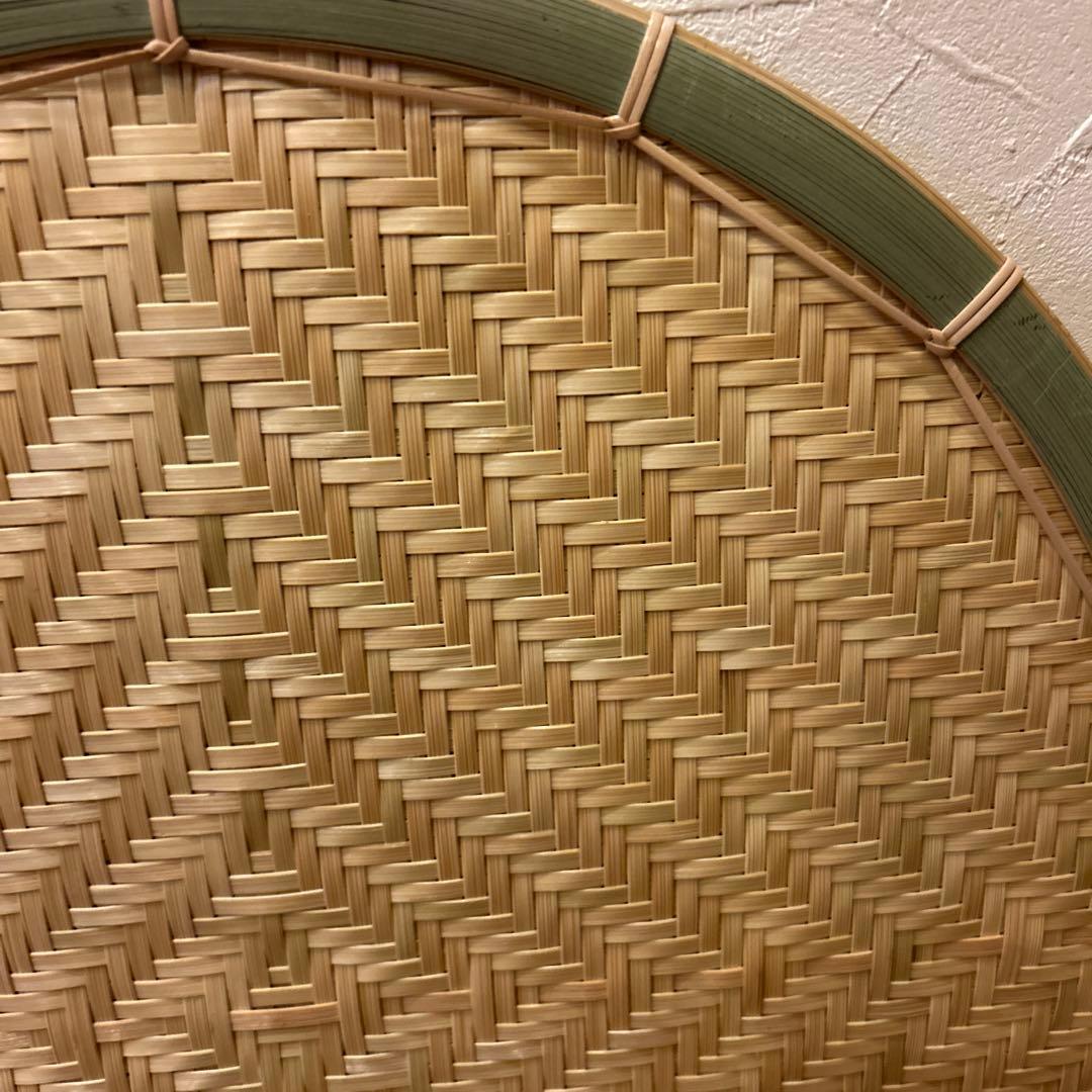 竹細工　壁掛け　色紙掛け　飾り台