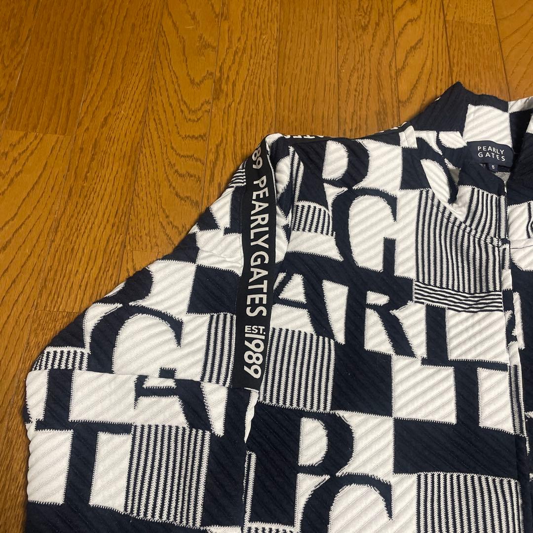 美品PEARLY GATES総柄ジップブルゾン サイズ5