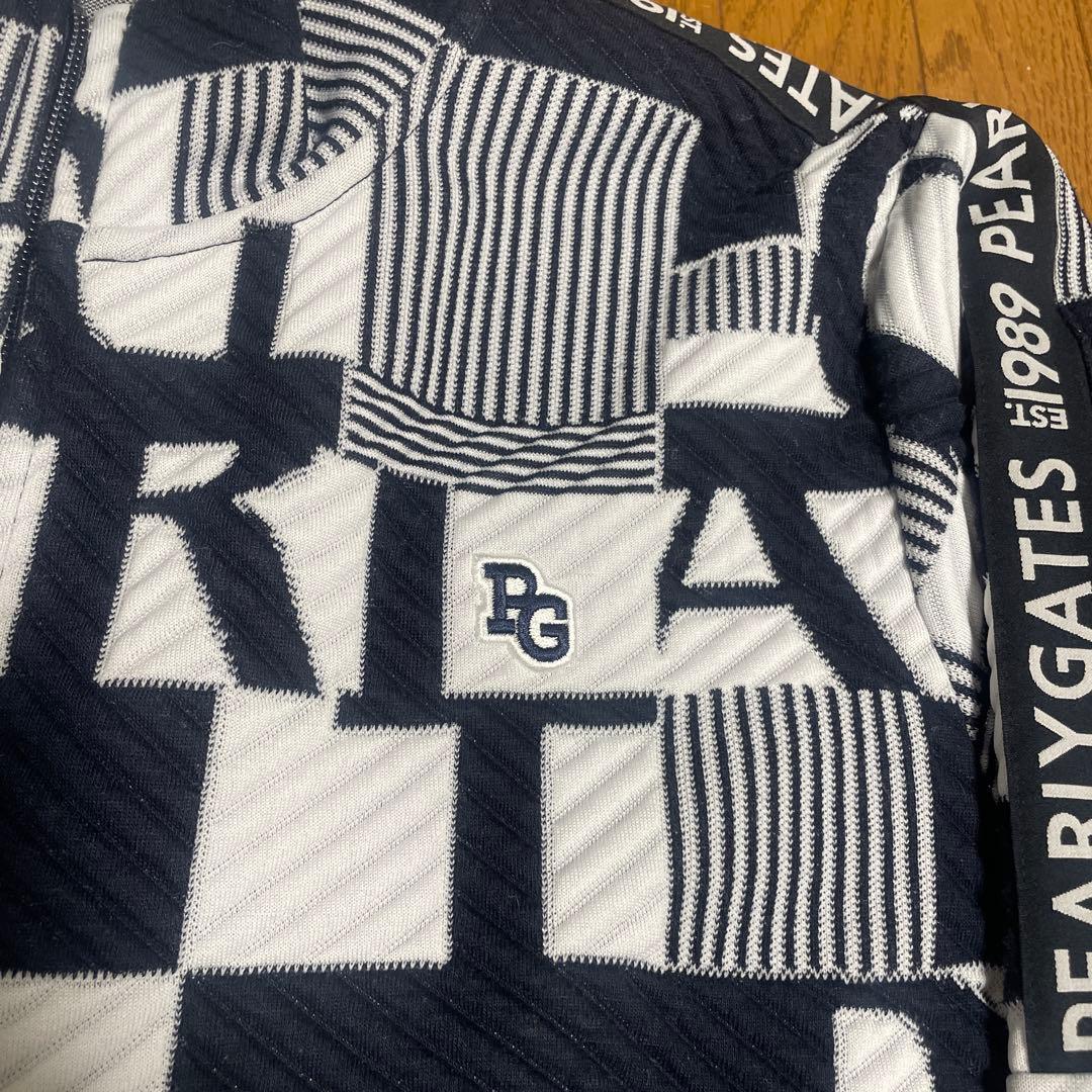 美品PEARLY GATES総柄ジップブルゾン サイズ5