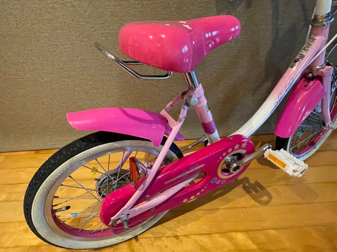 ピンク 幼児用自転車 16インチ