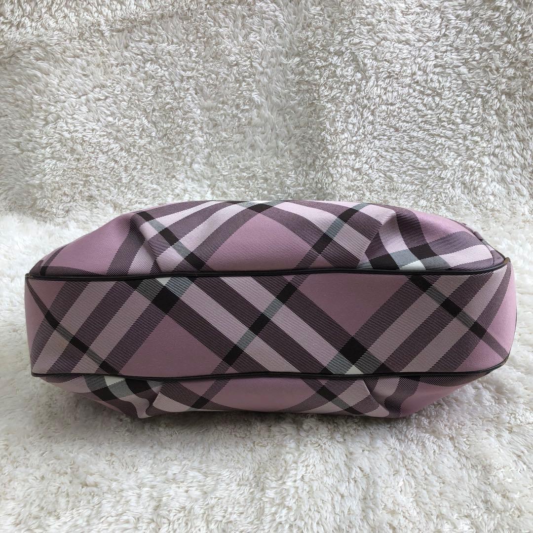 BURBERRY ピンクノバチェック ハンドバッグ