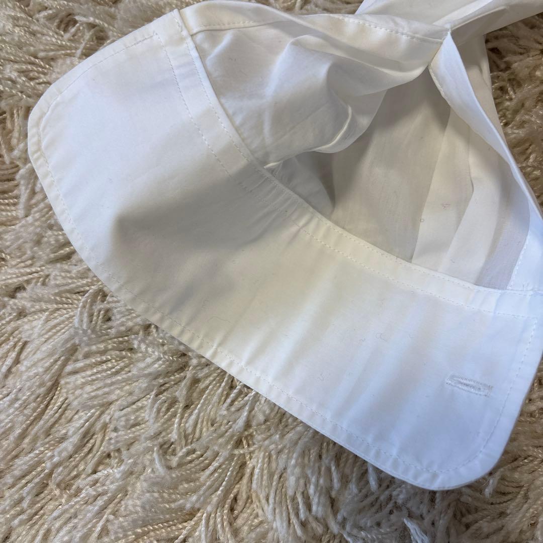 ドゥロワー　FALL2 コットンブザムノーカラーシャツ36